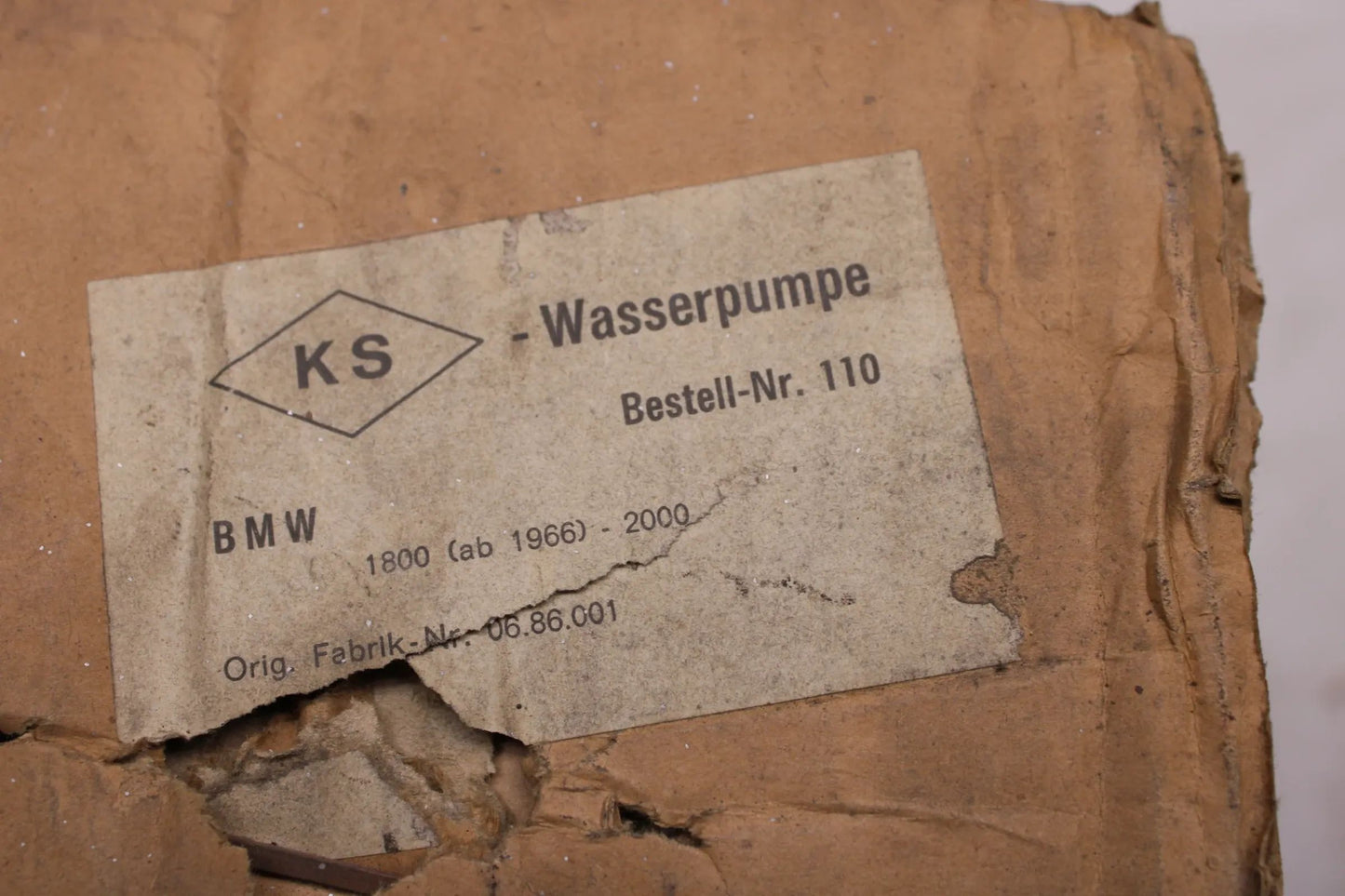 NEU Original BMW 1800 Wasserpumpe