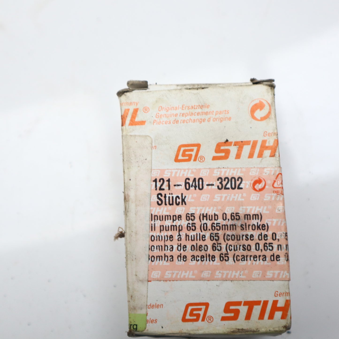 Original Stihl Ölpumpe Hub 0 65 mm 11216403202 passend Motorsäge 024 026