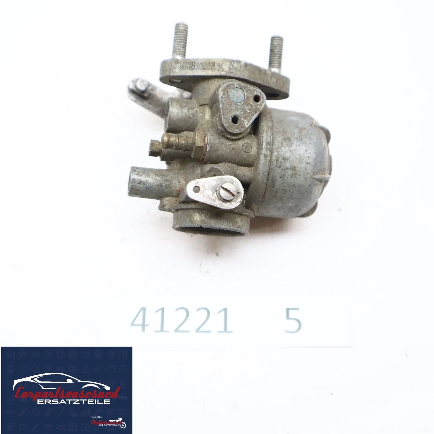 Zündapp 304-01 LO 6 PS Bootsmotor. Bing 8 18 101 hk 2 Vergaser